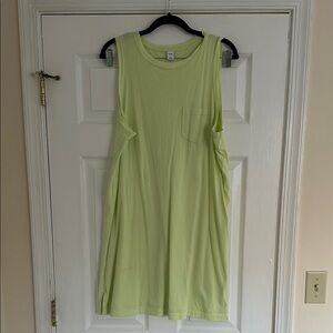 Old Navy Neon Green TShirt Dress